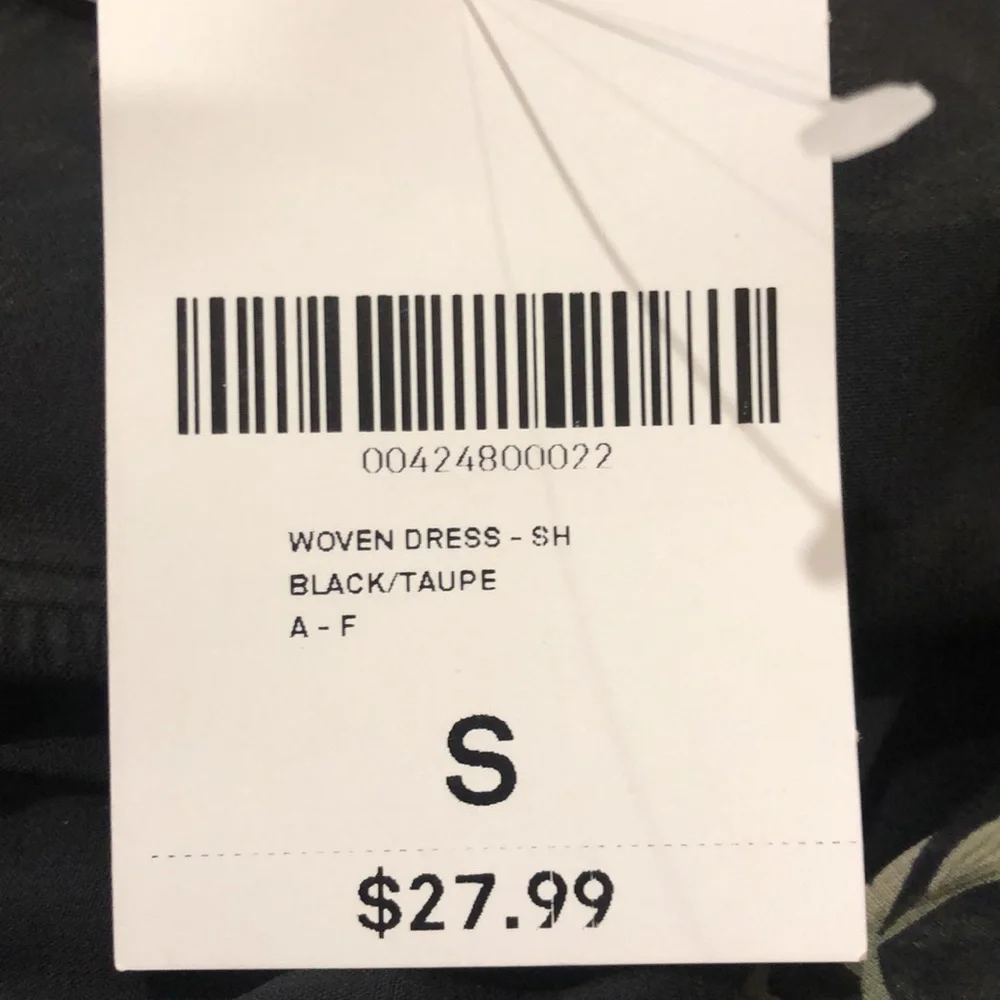 NWT Flower Rose Printed Mini Dress - Picture 6 of 6